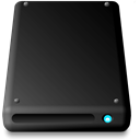 Black Disc Drive icon